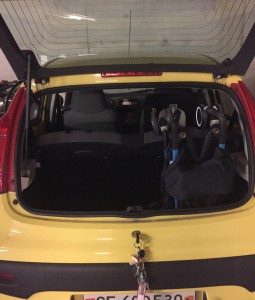 Coffre de Peugeot 107